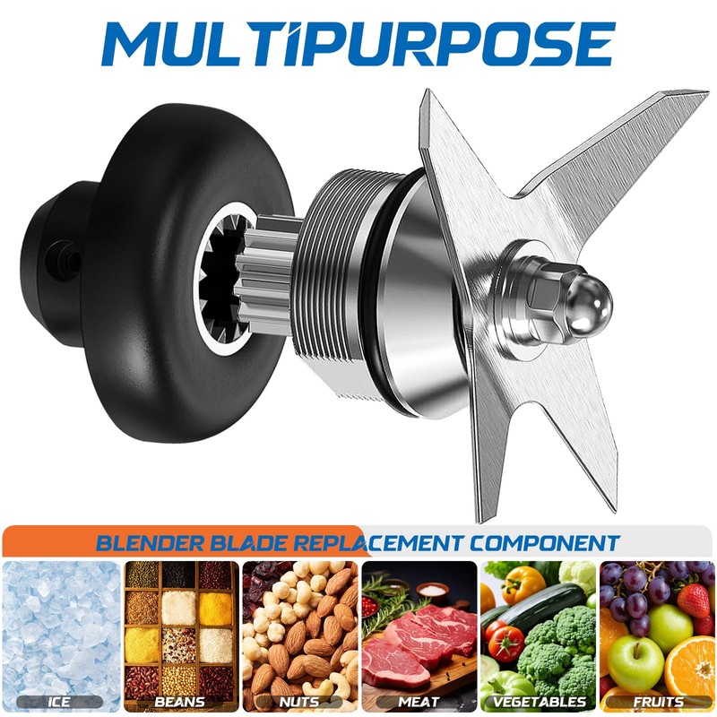ZZBUY Blade Replacement Parts for Vitamix, Blender Wet Blade Replacement