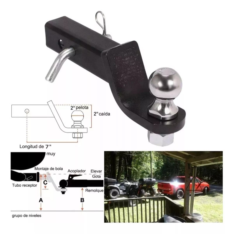 Kit De Arrastre Universal Etiquetasacoplesbolaspernos