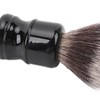 Lathering Brush Beard Curved Handle Dirt Removal Easy Cleaning Synthetic