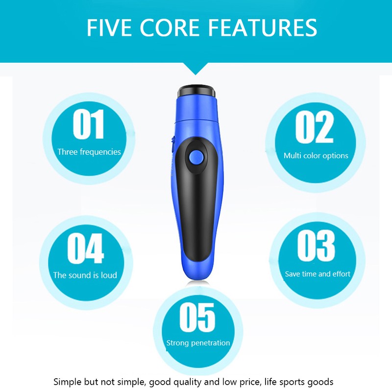Electronic Whistle for Multipurpose Sports Handheld Whistle with Lanyard Hand