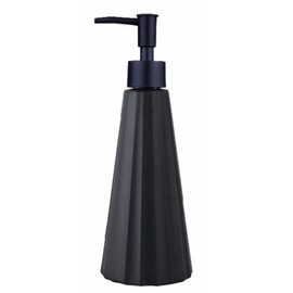 Seifenspender für Arbeitsplatte, Pumpspender, Lotion-Flasche, Glas, Nachfüllbehälter, konisch, 300 ml