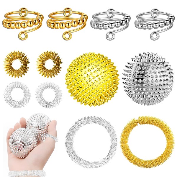 Set of 12 Skills Set 2 Hedgehog Balls Massage Balls