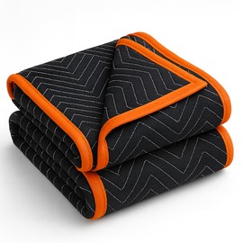 Casabliss Casabliss Thick Moving Blanket Heavy Duty 2 Moving Blankets 42"x 72" Moving Essentials Shipping Thick Furniture Wrapping for Moving Supplies Professional Quilted Shipping Blankets
