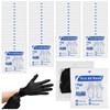Chicingyou 50 Pairs Disposable Emergency Glove Individually Packaged Travel Gloves