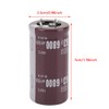 Electrolytic Capacitor, 2 Pieces 63V 6800UF Electrolytic Capacitor, 25×50mm 105℃