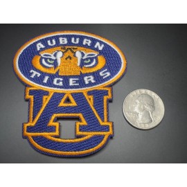 Auburn Tigers Embroidered Iron On Patch