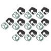 10 Set Carburetor Diaphragm Gasket Kit Carb Diaphragm Gasket Replacement