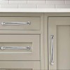 khtumeware 10 Pack 3 Inch(76mm) Polished Chrome Cabinet Pulls Heavy