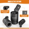 11PCS Impact Socket Adapter and Reducer Set, 1/4" 1/2" 3/8"