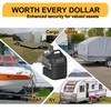 BVLLVT Heavy Duty Trailer Hitch Lock for 2 5/16" Ball
