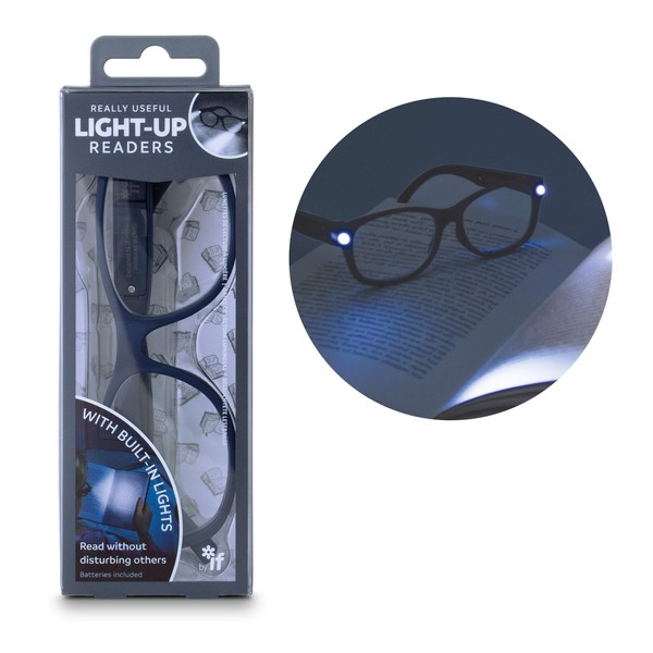 Really Useful Light-Up Readers +2.5 Midnight [with Battery]