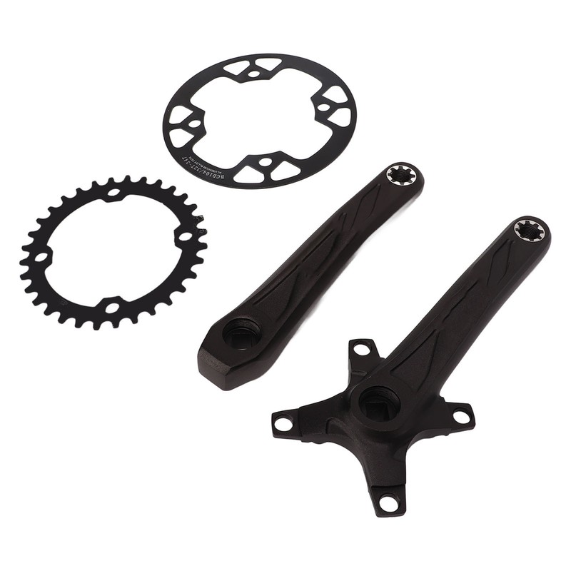 Bicycle Crankset Aluminium Alloy High Strength Lightweight Bicycle Crank Chainring