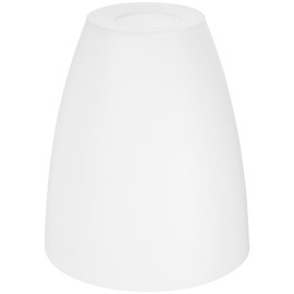 DOITOOL Plastic lampshade Desk lamp Cover Replacement lamp Shades Chandelier lamp Shade Desk lamp Shades Barrel Fabric lampshade Plastic lamp Cover Shade Flashlight White LED