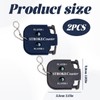 Eophmi Golf Score Counter 2pcs Portable Golf Shot Counter with