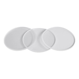 Protective Lens for Portable Laser Cleaning Machine 3pcs Laser Cleaner Lens Rust Removal Diameter 43mm Thickness 2mm for 1000/1500/2000W Rust Remover for Metal