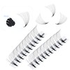 GEMERRY Ready-to-Use Fan Eyelashes, 8D Lashes Volume, Individual Eyelashes, 0.07