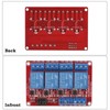 XUGERIP 2 PCS 5V 4 Channel Relay Module with Optocoupler