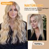 Yuniffe SemiPermanent Tape-In Extensions, Real Hair, Balayage, Ash Blonde to