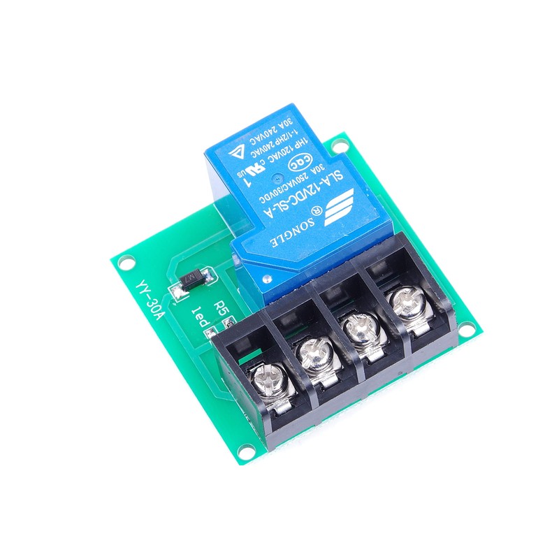 KNACRO 1-Channel 30A High Current 12V Contactor Relay Switch Power