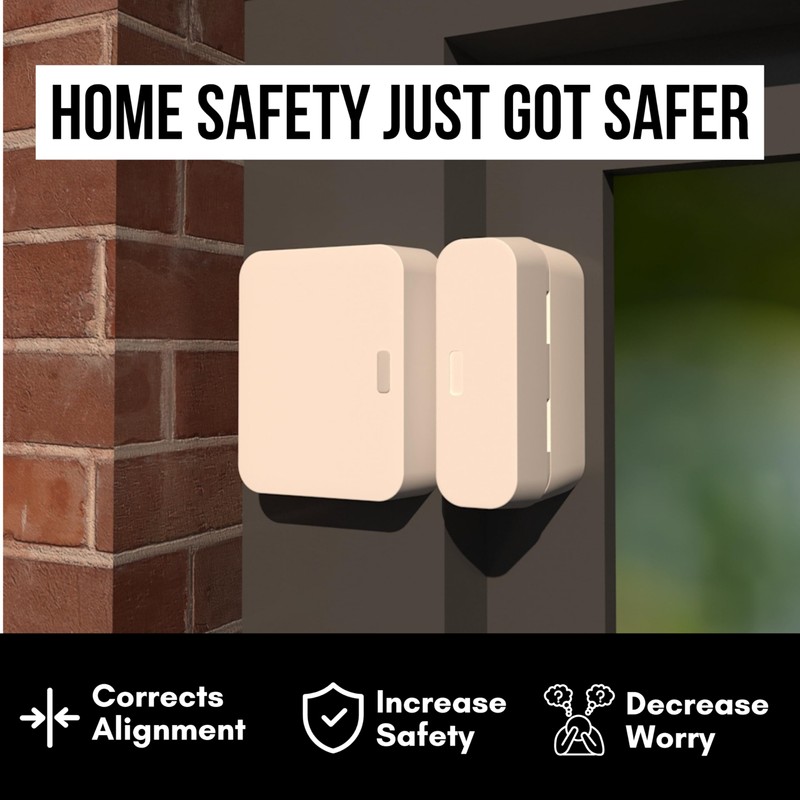 Simplisafe Entry Sensor Magnet Risers | Contact Sensor Spacers with