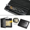 Carteras para Caballero,Cartera Hombre de Piel,Billetera Hombre RFID Bloquea,Wallet Basic