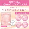 Shimanoya Ryukyu Turtle Collagen Face Mask, 1 Bag, 10 Pieces,