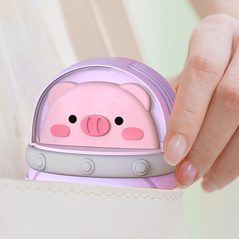 Neck Hanging Fan USB Handheld Rechargeable Cartoon Cute Lovely Animal