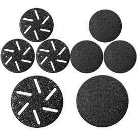 8 Pcs Refill Rollers for Hoxida Electric Foot Callus Remover Pedicure Tools, Replacement grinding Heads Roller for Pedi Electric Foot File,Refills 8 Pack Replacement Heads(4 Regular&4 Extra Coarse)