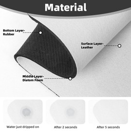 Kitchen Faucet Mat 15 x 5.5 Inch Colorful flowers Faucet Draining Mat Farmhouse Absorbent Drying Mat Sink Splash Guard Behind Faucet Drip Catcher for Kitchen Bathroom