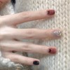 NIUANIUA Nail Tips, Short, 6 Sets (148 Pieces), Round Tips,