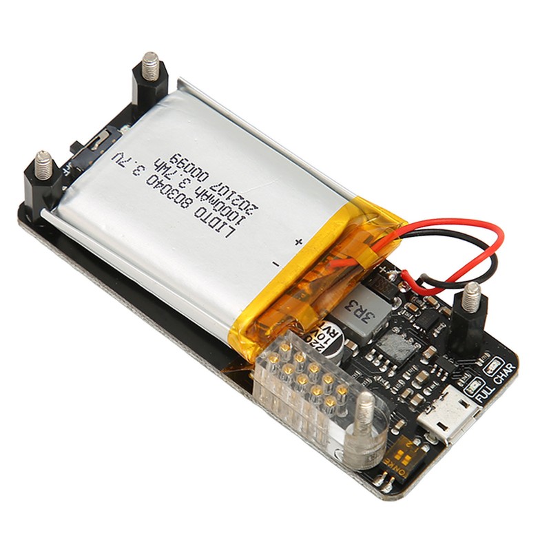 V1.2 UPS Power HAT Board 1000mAh Battery 400mA Charging Current