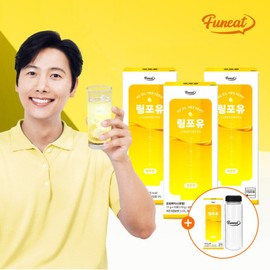 Ring For You Drinkable Glucose Hydration Lemon Flavor 3+1 Box (Total 40 Pouches) Vitamin Water Ion Drink / Free Bottle / 링포유 마시는 포도당 수분충전 레몬맛 3+1박스 (총 40포) 비타민워터 이온음료  보틀 증정