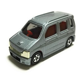 Tomica Red Box 71 First Generation Suzuki Wagon R 1/57 Silver Red TOMY Logo