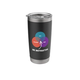 Ski instructor ski instructor Stainless Steel Insulated Tumbler