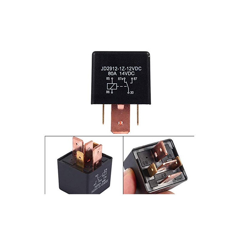 DC 12V Relay 80A AMP Split 5 Pin Car Relay