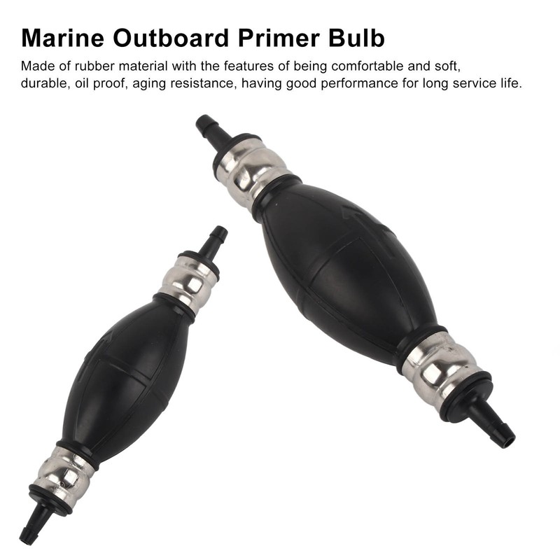 Marine Outboard Hand Primer Bulb Boat Gasoline Fuel Siphon Pump