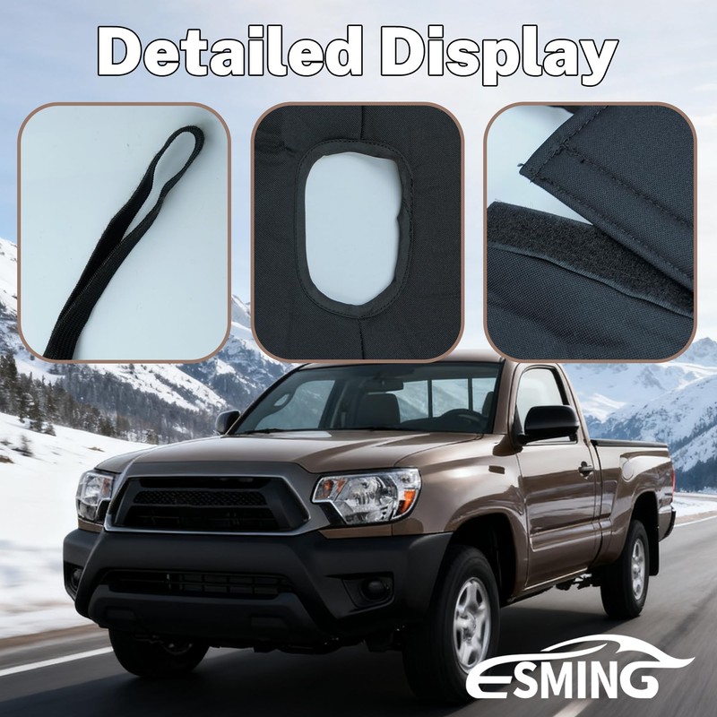 ESMING Front Bench Seat Covers for Toyota Tacoma seat Covers