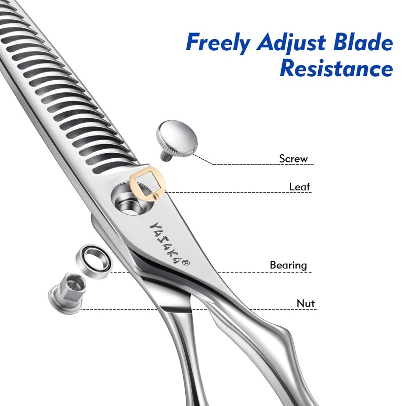 Professional Thinning Shears for Hair Cutting with Ultra Sharp Convex