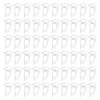 WYAN 60 PCS Gutter Hooks,Removable Combination Gutter Hooks,Plastic Gutter Clips,Christmas