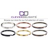 CleverDelights 1 3/8" Split Key Rings - 50 Pack -