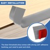 Vinyl Door Threshold Flooring Transition Strip Self Adhesive Carpet Edging