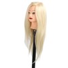 Hair Styling Mannequin Head 85% Real Hair Hairdresser Training Head