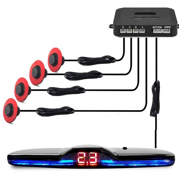 Parktronic - Sensores de avión incorporados, sistema de respaldo de