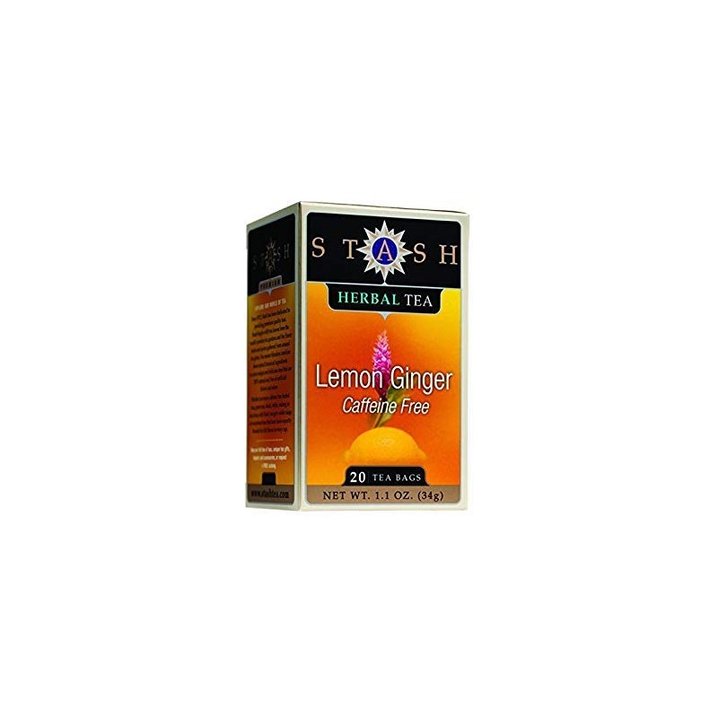 Stash Tea Lemon Ginger (Pack of 5)