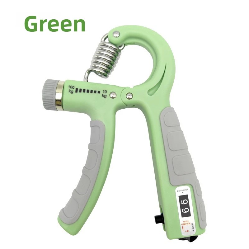 Adjustable Hand Grip Strengthener for Fitness Training – 10–100kg Spring