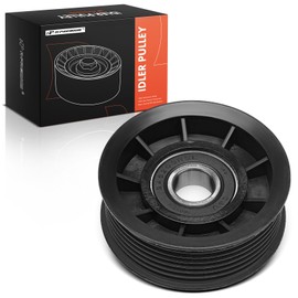 A-Premium Belt Idler Pulley Compatible with Jeep Grand Cherokee 1993-1998 & Dodge Ram 1500 1994-1996 2002-2004, Ram 2500, Ram 3500, Durango, Dakota, Viper, B1500, B2500, D150, W250, W350, Ramcharger
