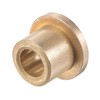 sourcing map Flange Sleeve Bearings 6mm Bore 10mm OD 10mm