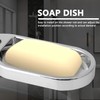 Shower Rail Slide Soap Dish Holder, Adjustable Soap Dish Holder,