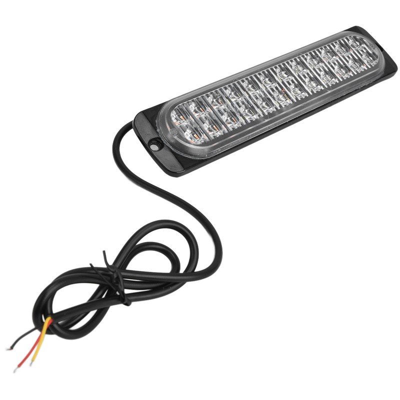 Emergency Strobe Lamps 24LEDs Waterproof Strobe Light Emergency Warning Flashing