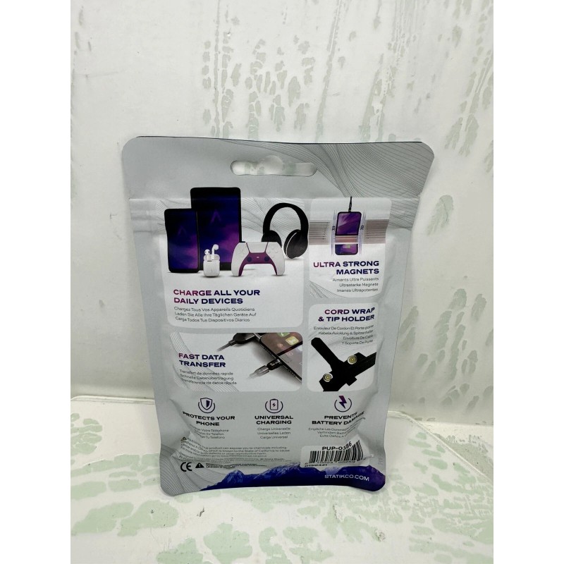 Statik 360 Magnetic Charging Cable - 3-1 Smart Rotating Charger
